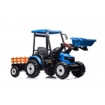 Elektrická autíčko Traktor MEGA D68 24V - modrá